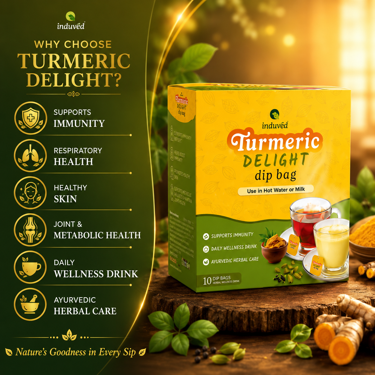 Turmeric Delight Dip Bag