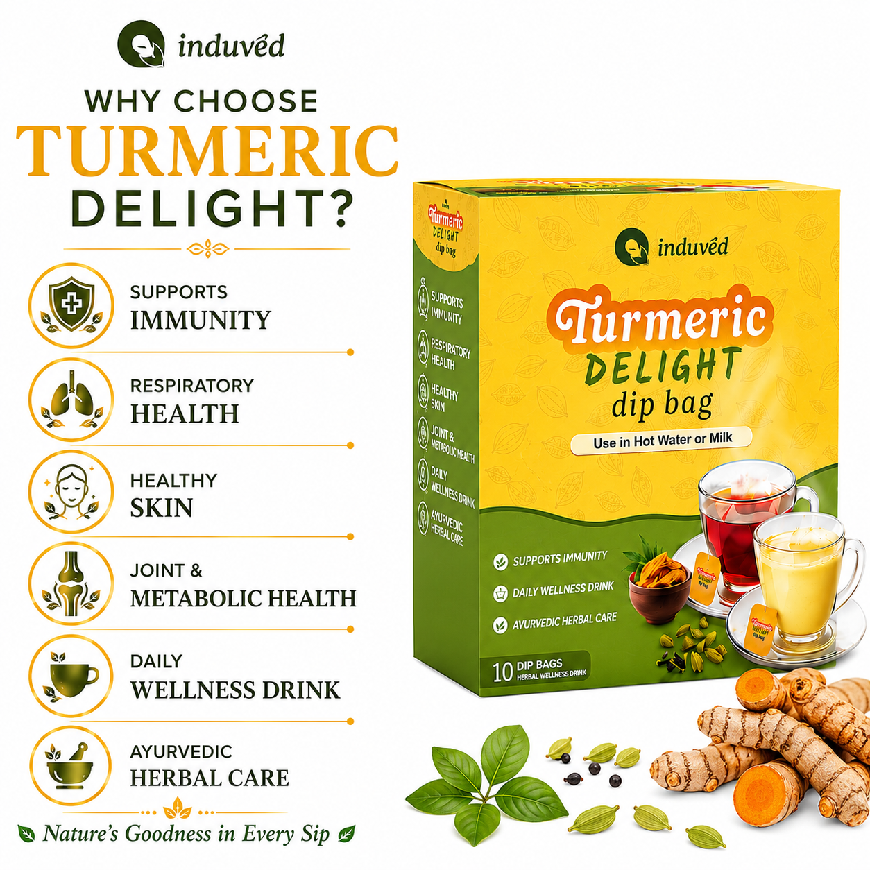 Turmeric Delight Dip Bag